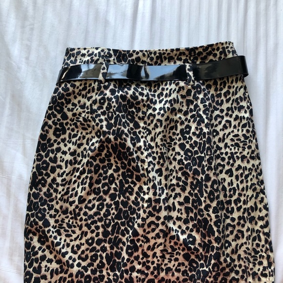 Leopard Print Small Skirt Size Small - Picture 2 of 2